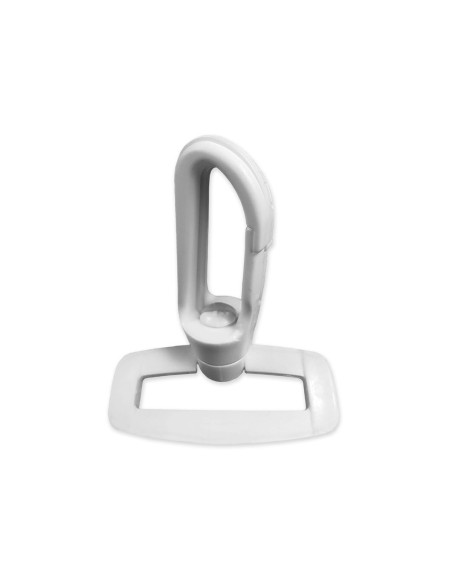 Kunststoffkarabiner - Weiß 20 mm
