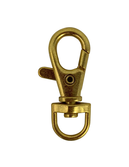 Metallkarabiner - Gold 40 x 10 mm