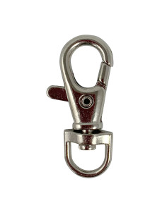 Metallkarabiner - Silber 40 x 10 mm