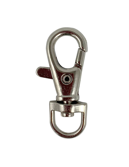 Metallkarabiner - Silber 40 x 10 mm