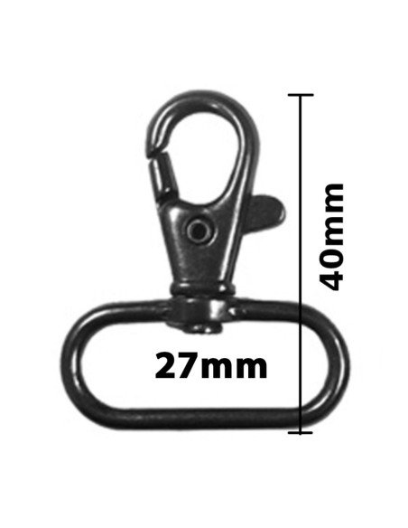 Metallkarabiner - Gewehrlauf 40 x 27 mm