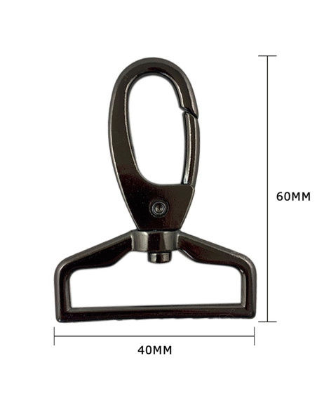 Metallkarabiner - Gewehrlauf 60 x 40 mm