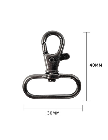 Metallkarabiner - Gewehrlauf 40 x 30 mm
