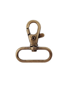 Metallkarabiner - Bronze 40 x 30 mm