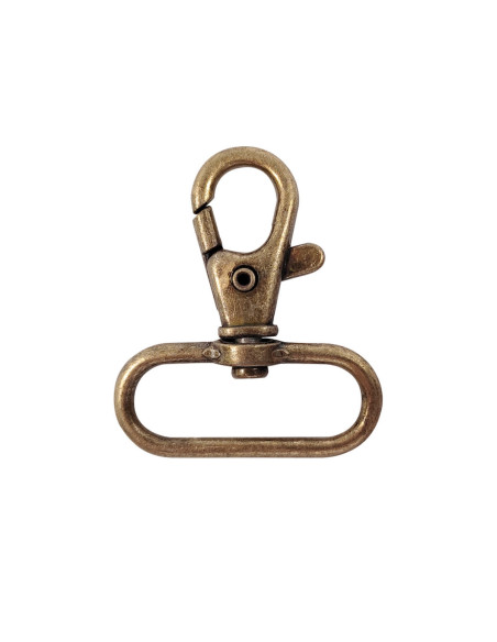 Metallkarabiner - Bronze 40 x 30 mm