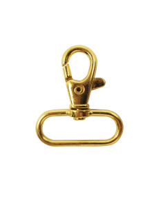 Metallkarabiner - Gold 40 x 30 mm
