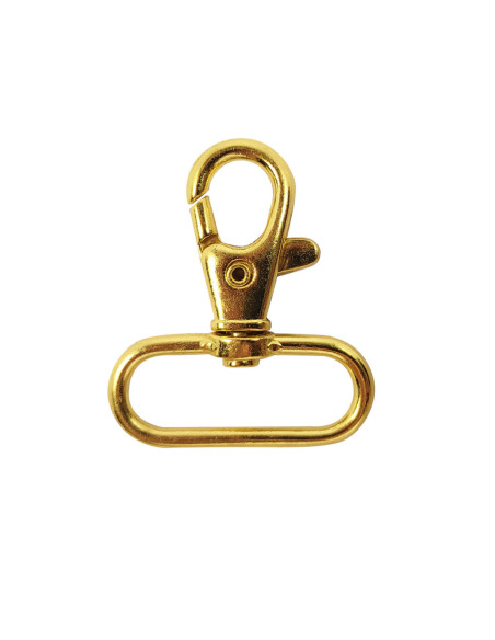 Metallkarabiner - Gold 40 x 30 mm