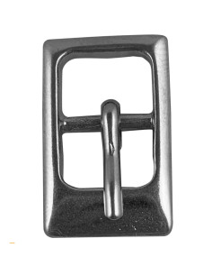 Gürtelschnalle - Mattes Silber 10 mm