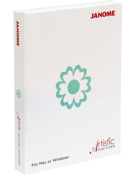 Software-Upgrade von Artistic Digitizer Junior auf Digitizer Full Janome