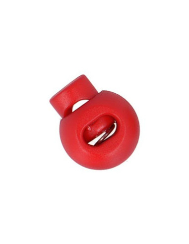 Kordelstopper Kugel - Rot