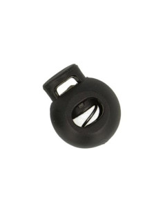 Kordelstopper Kugel - Schwarz