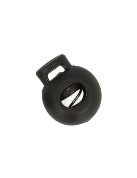 Kordelstopper Kugel - Schwarz