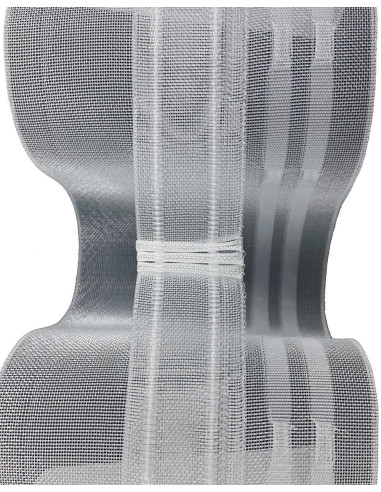 Automatische Wellenfalte - Transparent