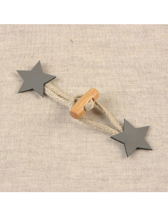 Brandenburg Stern Imitat - Grau