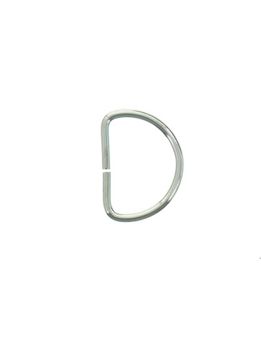 D-Ring 25 mm - Silber