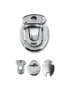 Verschluss für Schultasche 33 x 25 mm - Silber