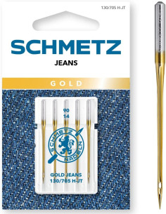 Jeansnadeln Gold Schmetz