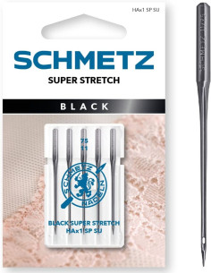Super Stretch Nadeln Schwarz Schmetz