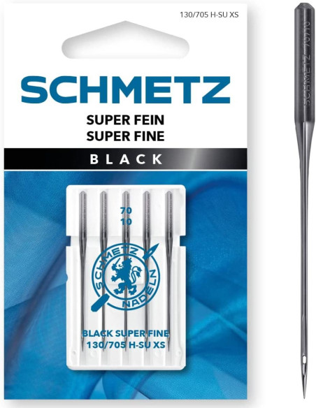 Superfeine schwarze Nadeln Schmetz