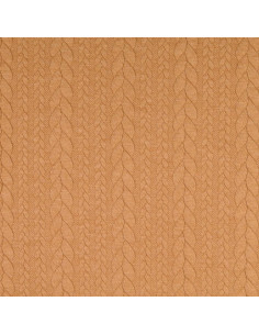 Verdrillter Sweatstoff - Kamel