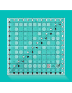Quiltlineal quadratisch 12,5" x 12,5" Creative Grids 2