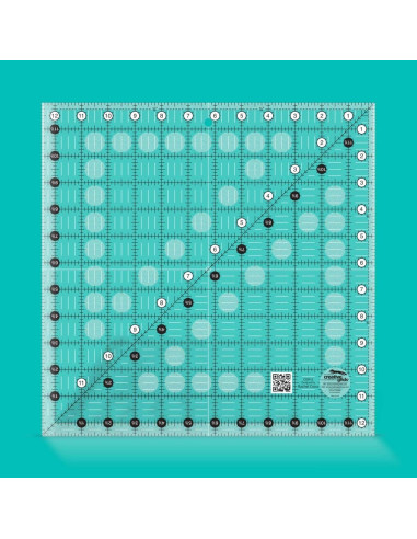 Quiltlineal quadratisch 12,5" x 12,5" Creative Grids