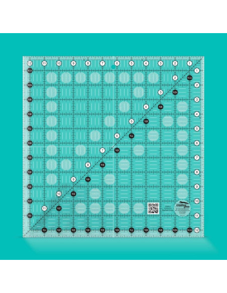 Quiltlineal quadratisch 12,5" x 12,5" Creative Grids