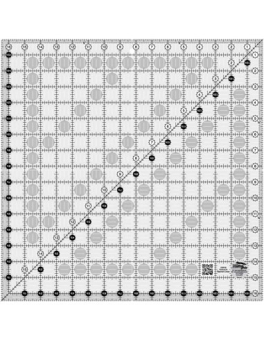 Quiltlineal quadratisch 16,5" x 16,5" Creative Grids