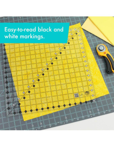 Quiltlineal quadratisch 16,5" x 16,5" Creative Grids