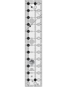 Rechteckiges Quiltlineal 2,5" x 12,5" Creative Grids