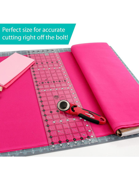 Rechteckiges Quiltlineal 6,5" x 24,5" Creative Grids