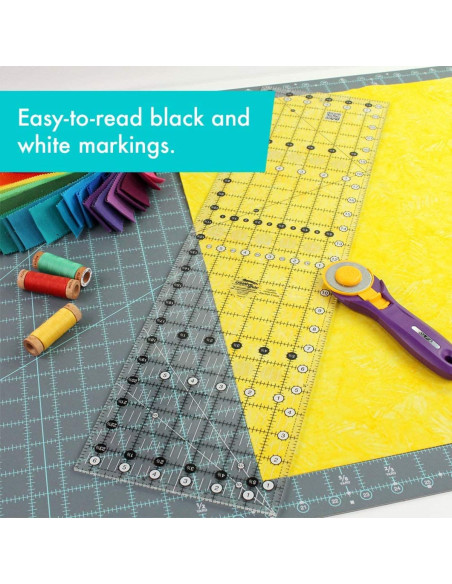 Rechteckiges Quiltlineal 6,5" x 24,5" Creative Grids