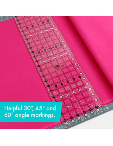 Rechteckiges Quiltlineal 6,5" x 24,5" Creative Grids
