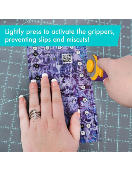 Rechteckiges Quiltlineal 4,5" x 8,5" Creative Grids