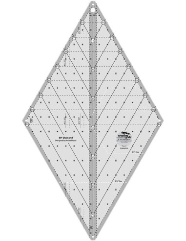 60° Diamond Quilting Lineal Creative Grids