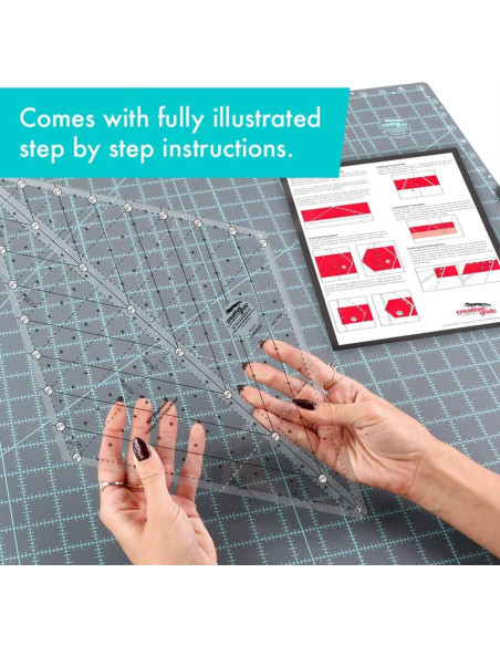 60° Diamond Quilting Lineal Creative Grids