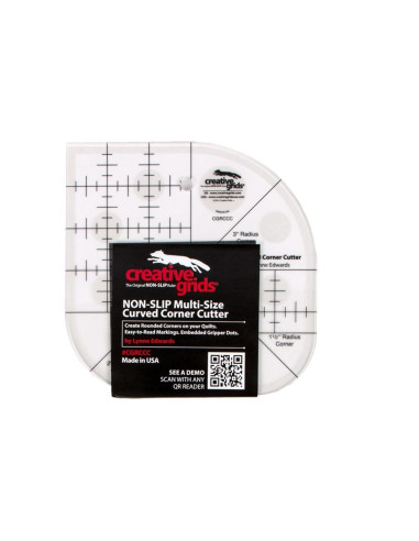 Multi-Size Curved Corner Cutter Regel Creative Grids
