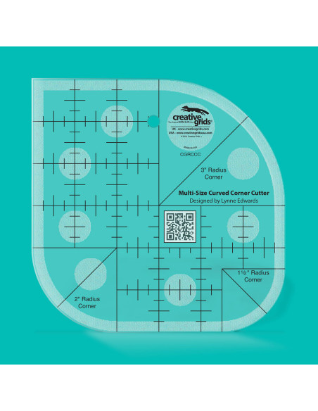 Multi-Size Curved Corner Cutter Regel Creative Grids