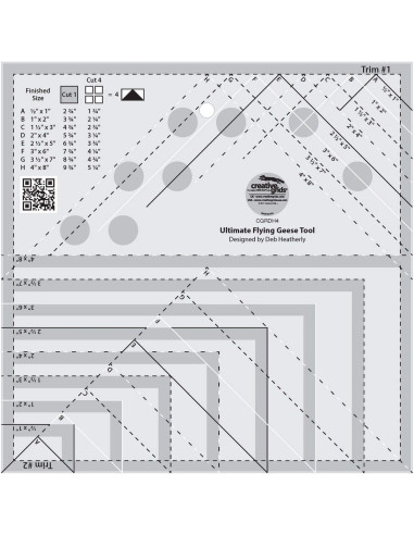 Ultimate Flying Geese Lineal Creative Grids