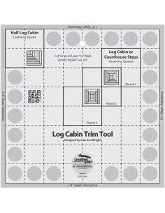 8" Log Cabin Trim Tool Creative Grids