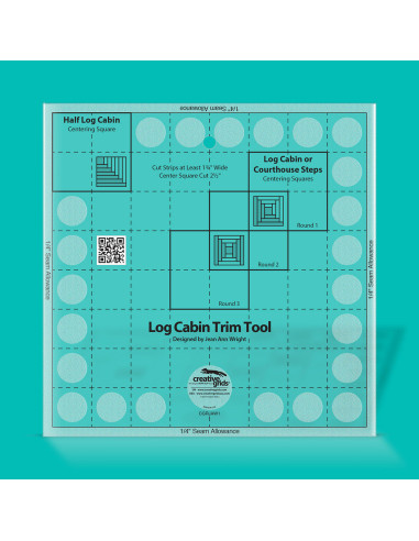 8" Log Cabin Trim Tool Creative Grids