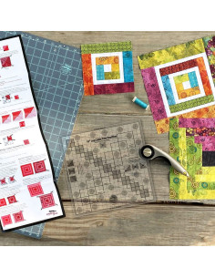 Log Cabin Trim Tool Duo Regel Creative Grids 2