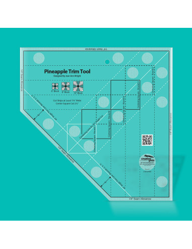Ananas-Zuschnitt-Werkzeug Creative Grids Lineal