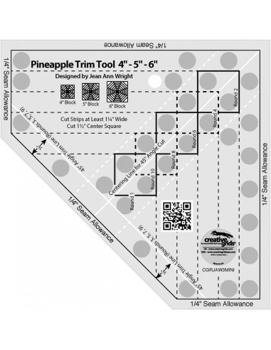 Pineapple Trim Tool Mini Creative Grids Regel