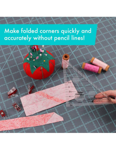 Gefaltete Ecke Clipper Regel Creative Grids