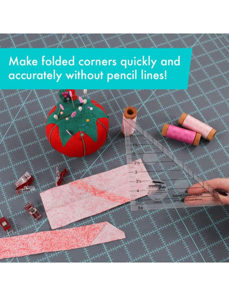 Gefaltete Ecke Clipper Regel Creative Grids