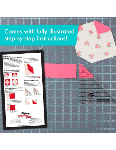 Gefaltete Ecke Clipper Regel Creative Grids