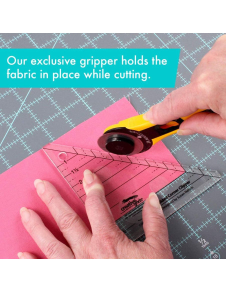 Gefaltete Ecke Clipper Regel Creative Grids