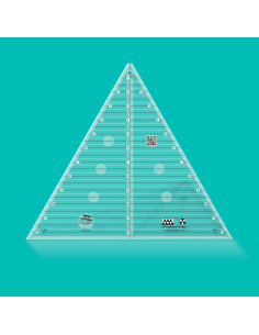 60° Dreiecklineal 12" Fertigmaß Creative Grids 2