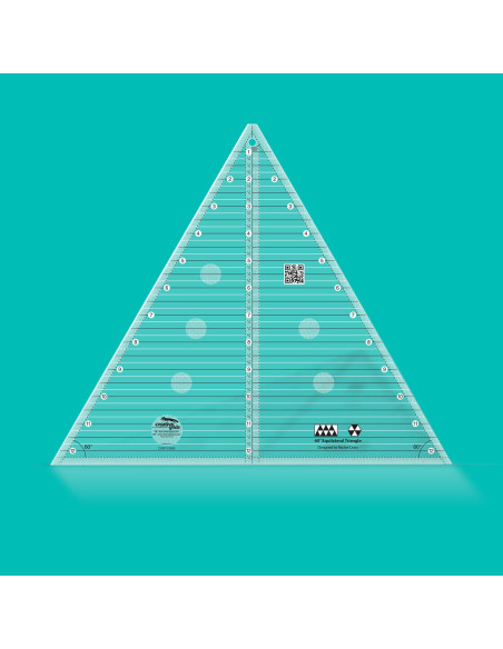 60° Dreiecklineal 12" Fertigmaß Creative Grids